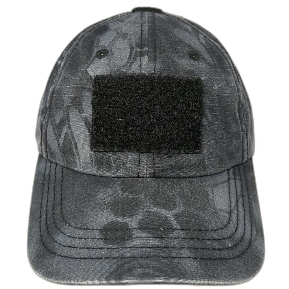 Condor Baseball Cap Black Camo One Size Slideback Patch Panels Hat